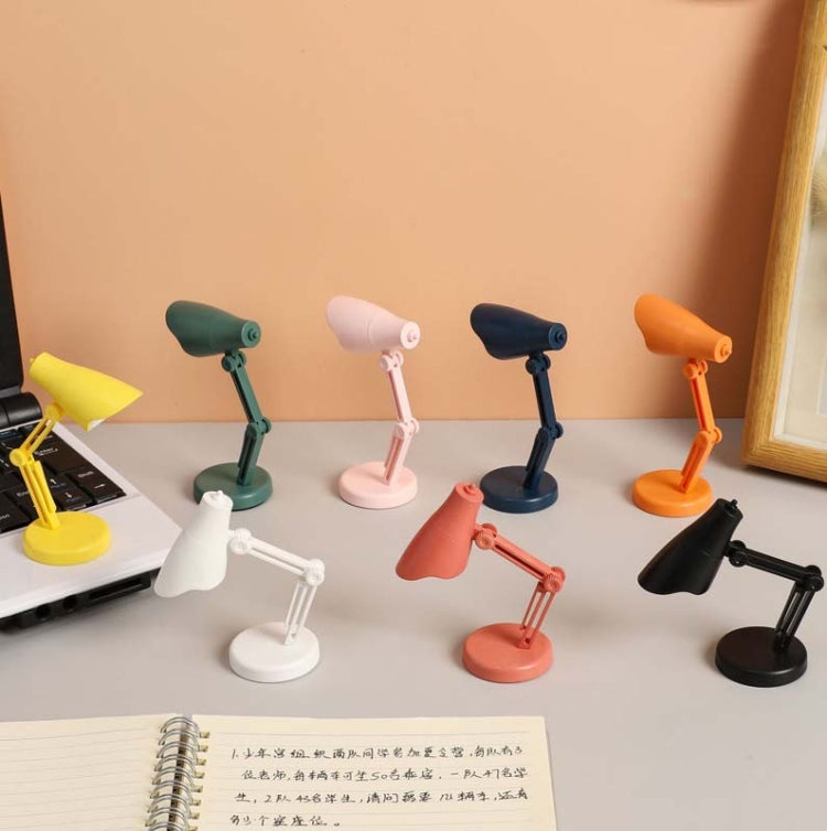 3 PCS Mini LED Desk Lamp Folding Portable Night Light Magnetic Eye Protection Desk Lamp(LD02-White) - Desk Lamps by PMc TechLife | Online Shopping South Africa | PMc TechLife | Buy Now Pay Later Mobicred