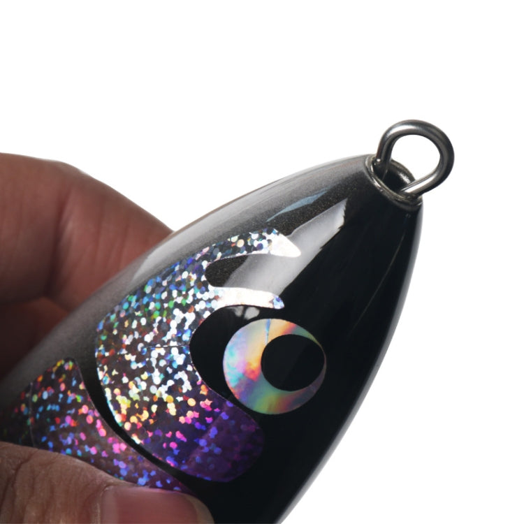 120g 22cm Floating Water Wooden Handmade Big Pencil  Deep Sea Boat Fishing Wave Lying Tuna Bait(Purple Laser) - Fishing Lures by PMC TechLife | Online Shopping South Africa | PMC TechLife | Buy Now Pay Later Mobicred