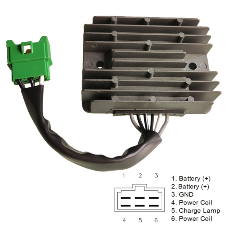 2004.14A Motorcycle Gasoline Engine Rectifier For SH748AA 32105-Z6L-0001 GX620 - Voltage Stabilizer by PMC TechLife | Online Shopping South Africa | PMC TechLife | Buy Now Pay Later Mobicred