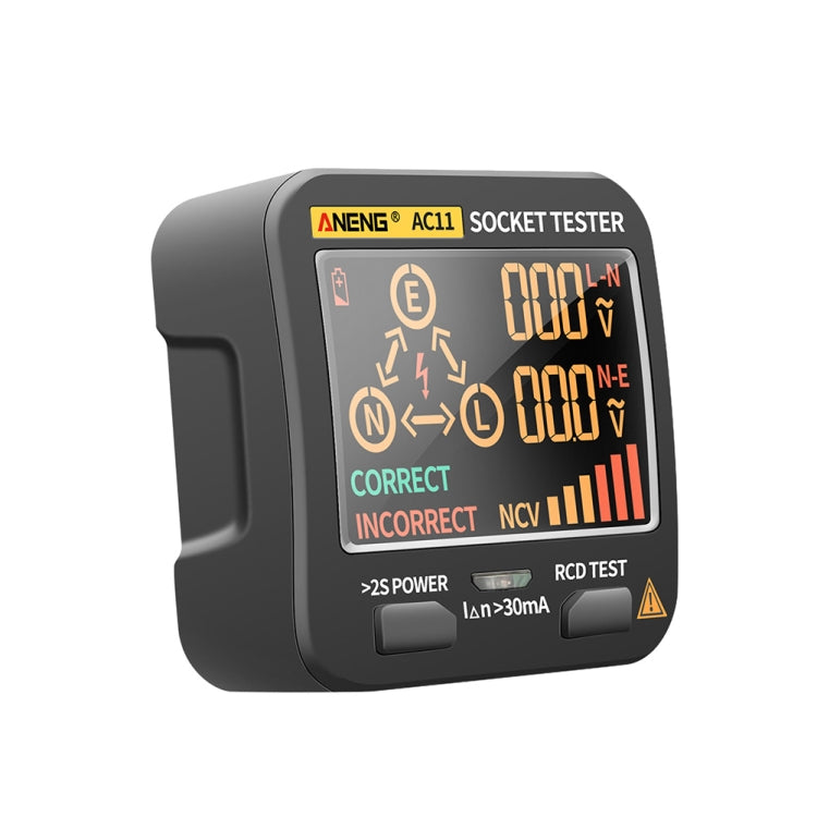 ANENG AC11 Multifunctional Digital Display Socket Tester Electrical Ground Wire Tester(US Plug) - free shipping - PMC Jewellery - Order now!