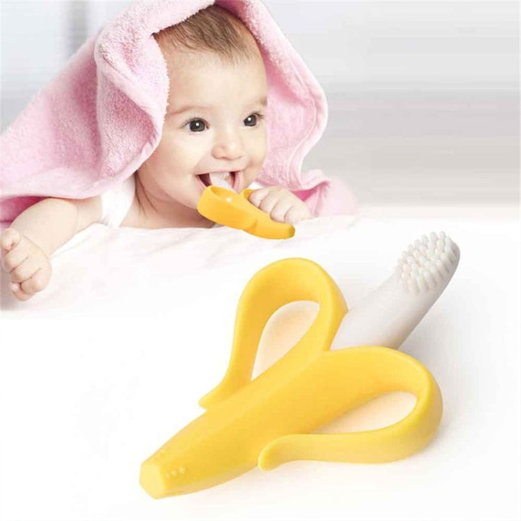 Newborn Baby Banana Silicone Teether Bite(Blue) - Baby Toys by PMC TechLife | Online Shopping South Africa | PMC TechLife