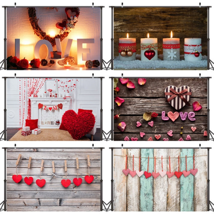2.1m x 1.5m Valentines Day Personality Photo Photography Background Cloth(022) - Valentines Day by PMC TechLife | Online Shopping South Africa | PMC TechLife | Buy Now Pay Later Mobicred
