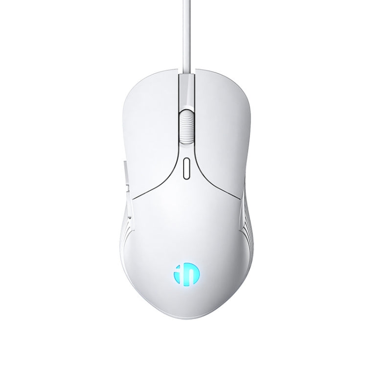 Inphic PB1 Business Office Mute Macro Definition Gaming Wired Mouse, Cable Length: 1.5m, Colour: Matte White Breathing Light - Wired Mice by Inphic | Online Shopping South Africa | PMC TechLife | Buy Now Pay Later Mobicred