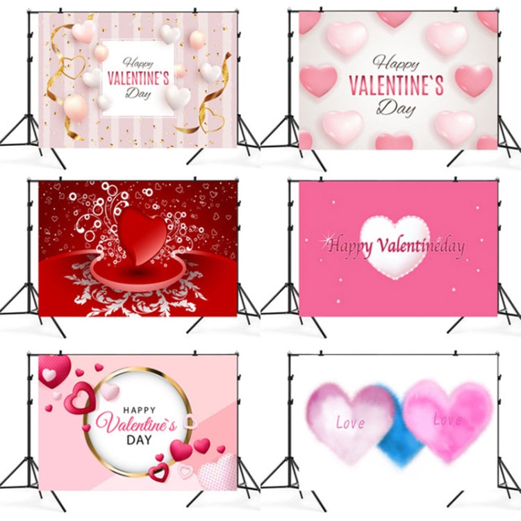 2.1m x 1.5m Valentines Day Photo Party Layout Props Photography Background Cloth(007) - Valentines Day by PMC TechLife | Online Shopping South Africa | PMC TechLife | Buy Now Pay Later Mobicred