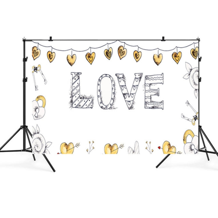 2.1m x 1.5m Valentines Day Photo Party Layout Props Photography Background Cloth(016) - free shipping - PMC TechLife - Order now!