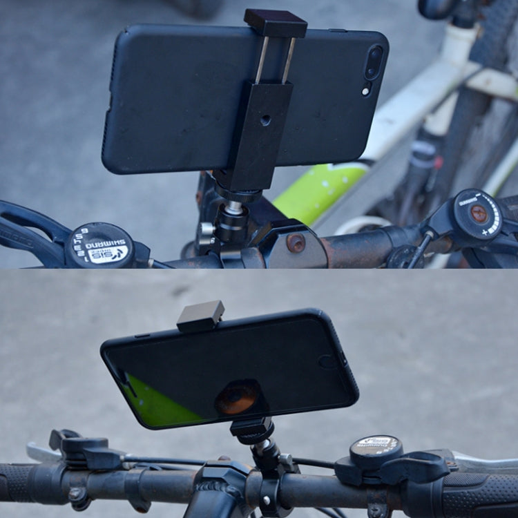 YJ-G2 Cycling Metal Tube Clip 1/4 PTZ Bicyle Bracket Universal Portable Camera Bicycle Clip - Holders by PMC Jewellery | Online Shopping South Africa | PMC Jewellery | Buy Now Pay Later Mobicred