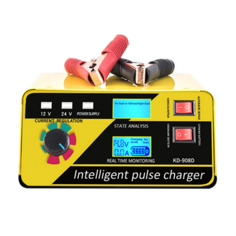 KD-908D Lead-Acid Battery Intelligent Repair Charger Car Battery Charger AU Plug - Battery Charger by PMC TechLife | Online Shopping South Africa | PMC TechLife | Buy Now Pay Later Mobicred