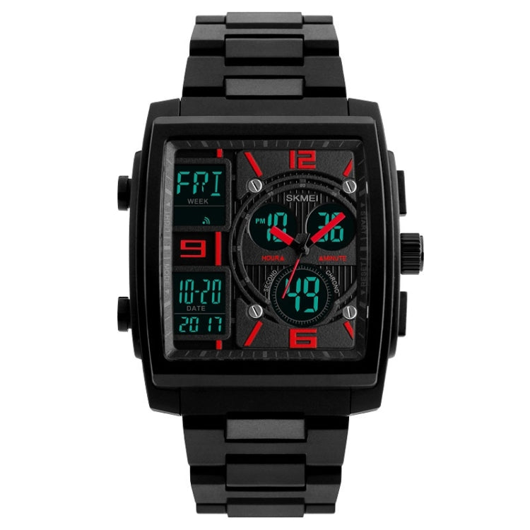 SKMEI 1274  Men Fashion Electronic Watch Multifunctional Outdoor Sports Watch(Red) - free shipping - PMC TechLife - Order now!