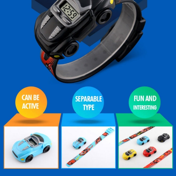 SKMEI 1241 Fashion Cute Cartoon Car Children Digital Watch(Yellow) - free shipping - PMC TechLife - Order now!