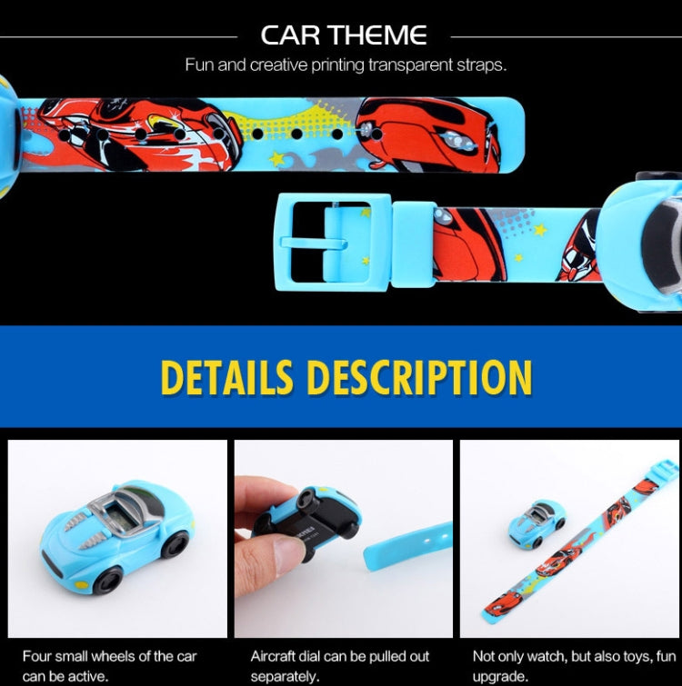 SKMEI 1241 Fashion Cute Cartoon Car Children Digital Watch(Red) - free shipping - PMC TechLife - Order now!
