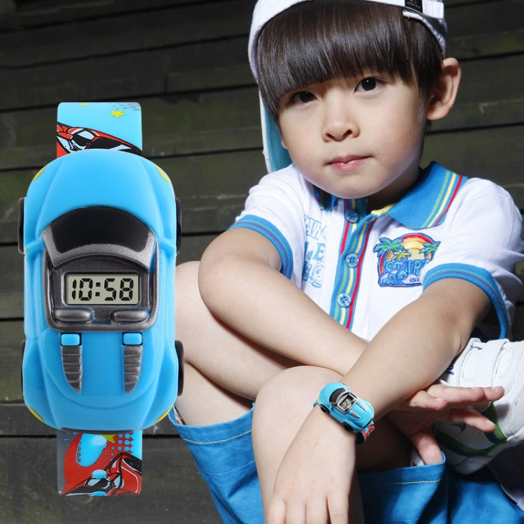 SKMEI 1241 Fashion Cute Cartoon Car Children Digital Watch(Yellow) - free shipping - PMC TechLife - Order now!
