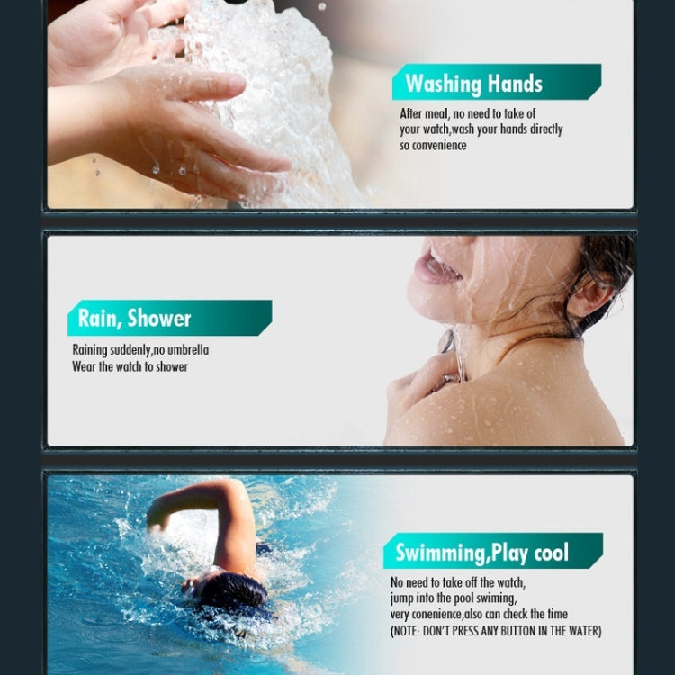 SKMEI 1068 Men Waterproof Outdoor Sports Digital Watch Student Fashion Watch(Red) - free shipping - PMC TechLife - Order now!