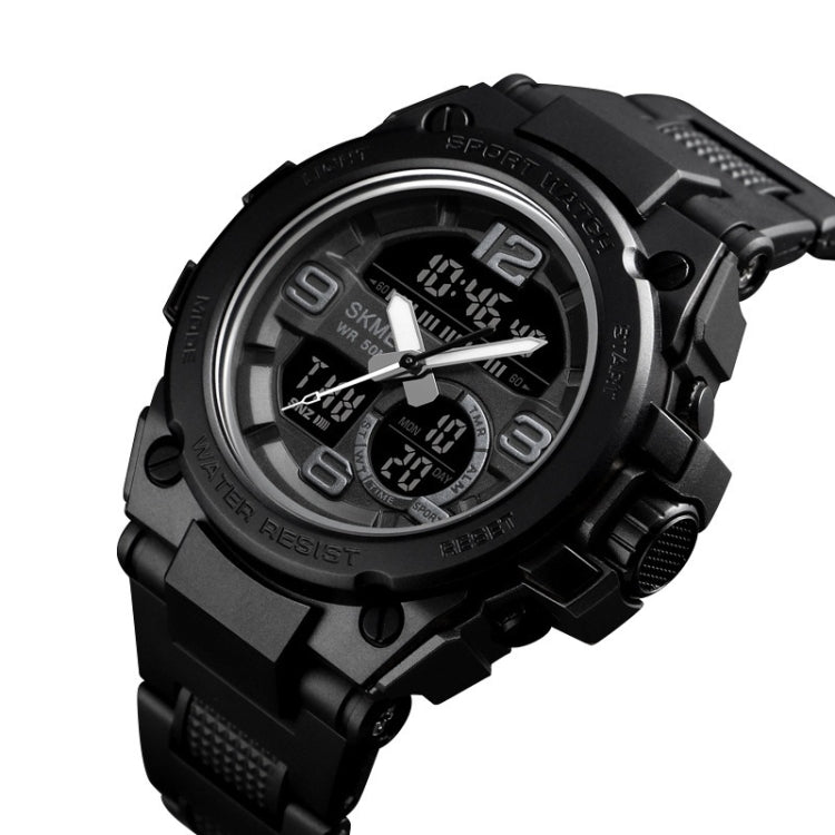 SKMEI 1452 Outdoor Sports Electronic Watch Multifunctional Waterproof Watch(Black) - free shipping - PMC TechLife - Order now!
