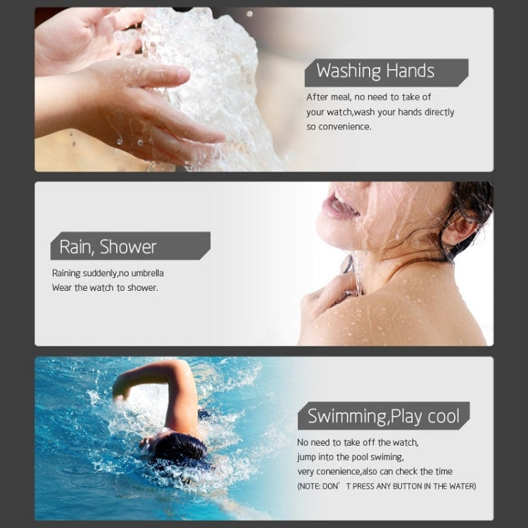 SKMEI 1250 Men Outdoor Waterproof Sports Digital Watch Multi-Function Watch(Coffee/Gold) - free shipping - PMC TechLife - Order now!