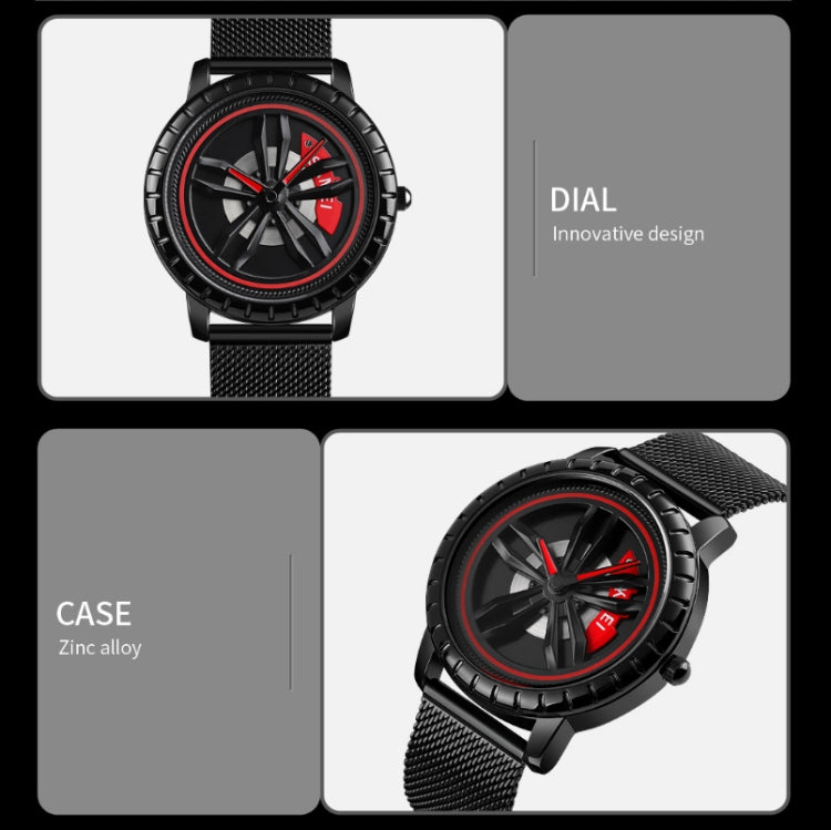 SKMEI 1634 Men Waterproof Watch Fashion Quartz Watch(White Steel Belt) - free shipping - PMC TechLife - Order now!