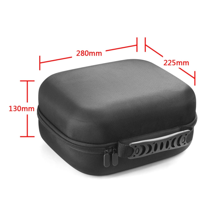 Shockproof Storage Handbag Dust-Resistant Protective Carrying Case for Airpods Max Wireless Headphones(Black) - For AirPods Max by PMC TechLife | Online Shopping South Africa | PMC TechLife