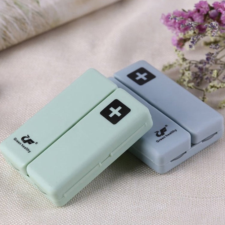 Folding Portable Sealed and Dispensing Small Pill Box(Green) - free shipping - PMC TechLife - Order now!