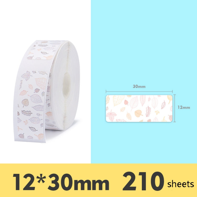 Thermal Label Paper Commodity Price Label Household Label Sticker for NIIMBOT D11(Maple Leaf) - Printer Accessories by PMC TechLife | Online Shopping South Africa | PMC TechLife | Buy Now Pay Later Mobicred