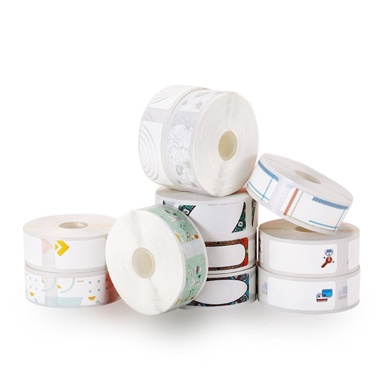 Thermal Label Paper Commodity Price Label Household Label Sticker for NIIMBOT D11(Alien Spaceship) - free shipping - PMC TechLife - Order now!