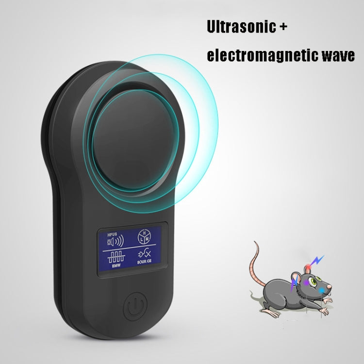 BG-305 Display Ultrasonic Insect Repellent, Product specifications: US Plug(Black) - Repellents by PMC TechLife | Online Shopping South Africa | PMC TechLife | Buy Now Pay Later Mobicred