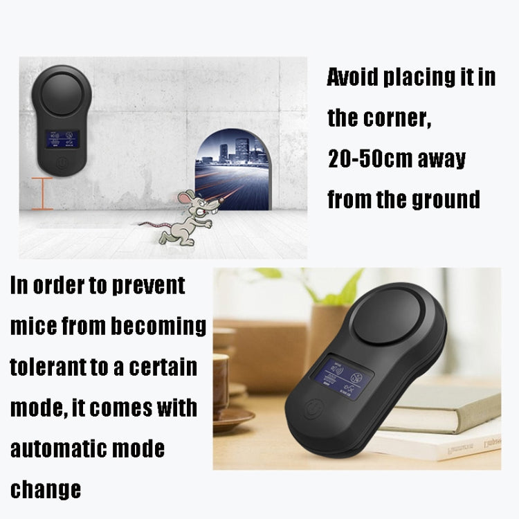 BG-305 Display Ultrasonic Insect Repellent, Product specifications: UK Plug(Black) - Repellents by PMC TechLife | Online Shopping South Africa | PMC TechLife | Buy Now Pay Later Mobicred