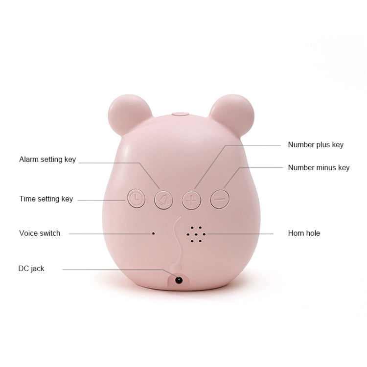 Elf Mouse Alarm Clock Countdown Learning Time Management Student And Child Cartoon Clock(Blue) - Alarm Clocks by PMc TechLife | Online Shopping South Africa | PMc TechLife | Buy Now Pay Later Mobicred