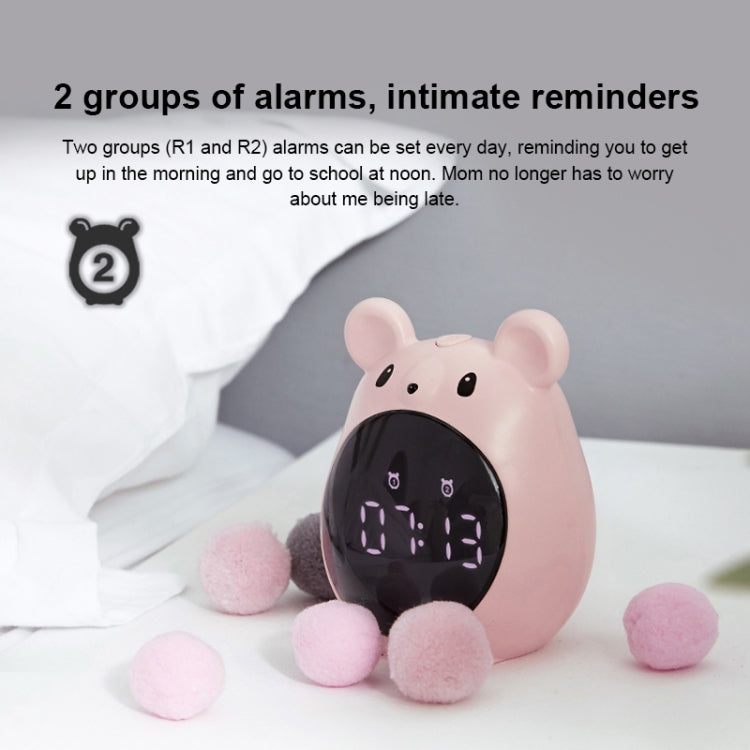 Elf Mouse Alarm Clock Countdown Learning Time Management Student And Child Cartoon Clock(Blue) - Alarm Clocks by PMc TechLife | Online Shopping South Africa | PMc TechLife | Buy Now Pay Later Mobicred