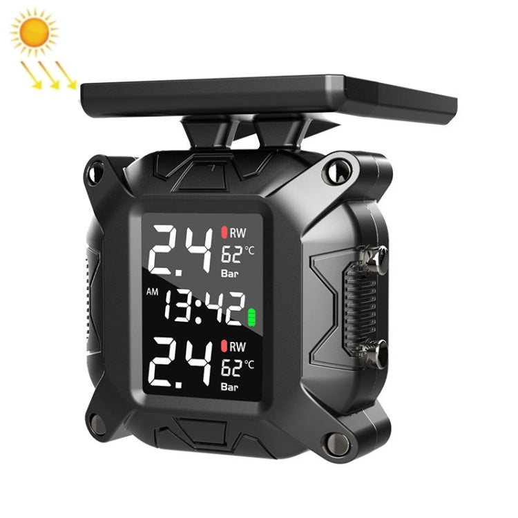 M7 Motorcycle Tire Pressure Monitor Solar Wireless External High-Precision Monitoring Waterproof Detector - Electrical System by PMC TechLife | Online Shopping South Africa | PMC TechLife | Buy Now Pay Later Mobicred