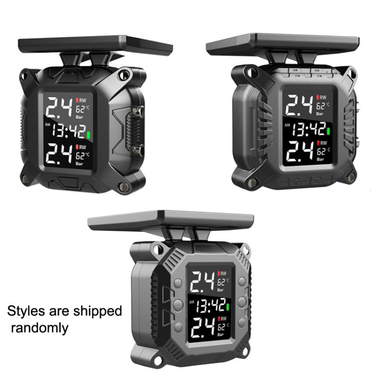 M7 Motorcycle Tire Pressure Monitor Solar Wireless External High-Precision Monitoring Waterproof Detector - Electrical System by PMC TechLife | Online Shopping South Africa | PMC TechLife | Buy Now Pay Later Mobicred
