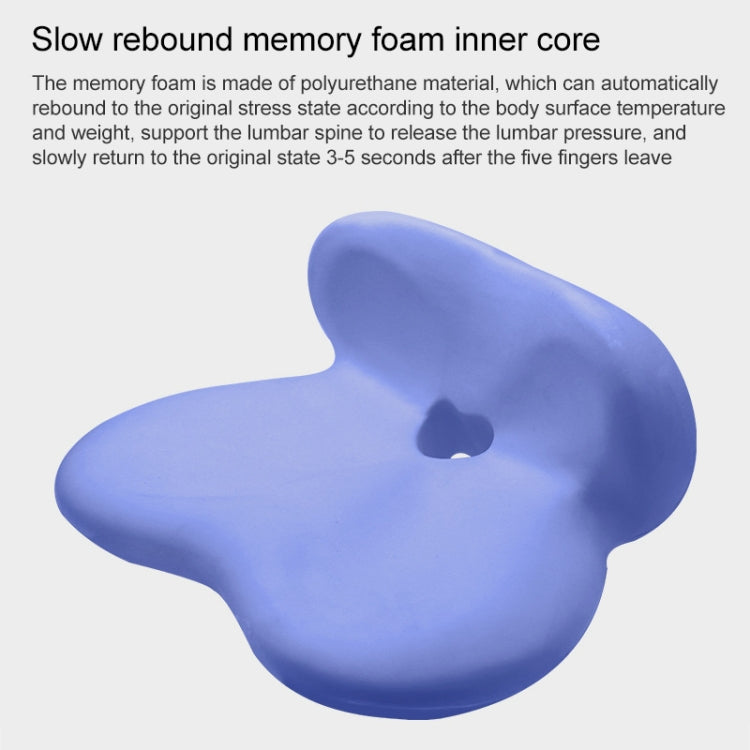 Memory Foam Petal Cushion Office Chair Home Car Seat Cushion, Size: Without Storage Bag(Starry Blue) - Cushions & Pillows by PMC TechLife | Online Shopping South Africa | PMC TechLife | Buy Now Pay Later Mobicred
