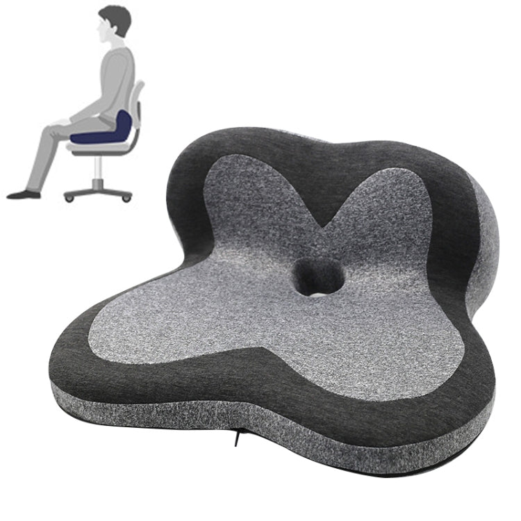 Memory Foam Petal Cushion Office Chair Home Car Seat Cushion, Size: Without Storage Bag(Starry Gray) - free shipping - PMC TechLife - Order now!