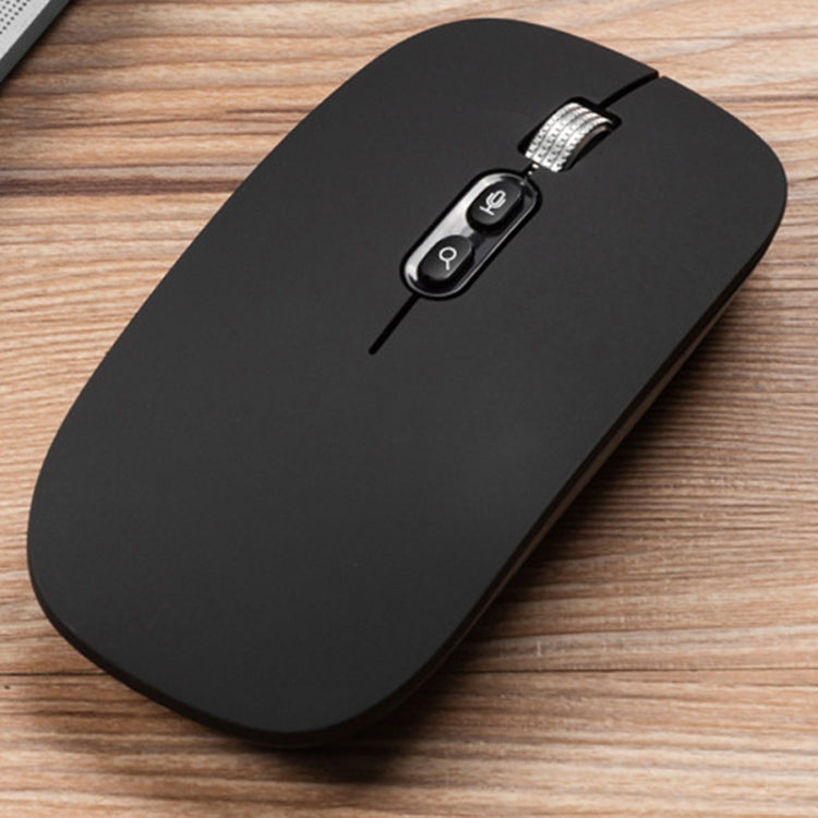 M103 1600DPI 5 Keys 2.4G Wireless Mouse Charging Ai Intelligent Voice Office Mouse, Support 28 Languages(Black) - free shipping - PMC Jewellery - Order now!