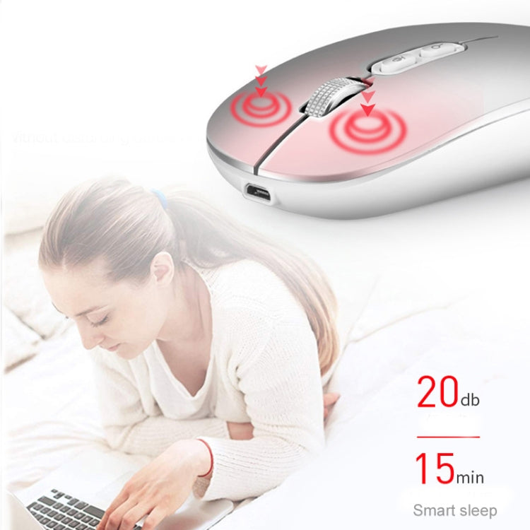 M103 1600DPI 5 Keys 2.4G Wireless Mouse Charging Ai Intelligent Voice Office Mouse, Support 28 Languages(Black) - free shipping - PMC Jewellery - Order now!