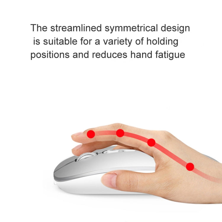 M103 1600DPI 5 Keys 2.4G Wireless Mouse Charging Ai Intelligent Voice Office Mouse, Support 28 Languages(Black) - free shipping - PMC Jewellery - Order now!