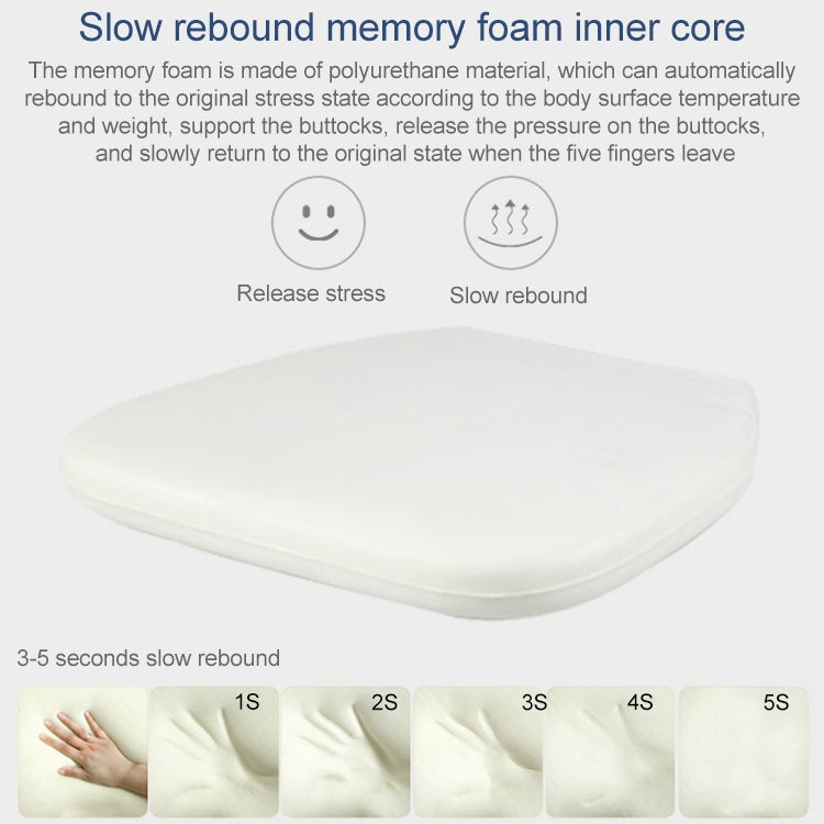 Memory Foam Thicken Stool Cushion Sofa Window Sill Bay Window Seat Cushion, Colour: Dot Bandage (Navy Blue) - Cushions & Pillows by PMC Jewellery | Online Shopping South Africa | PMC Jewellery | Buy Now Pay Later Mobicred
