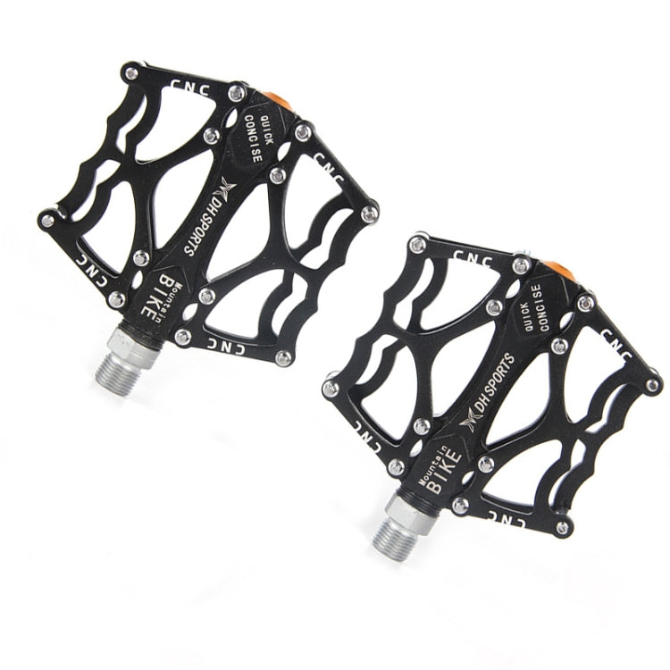 Bicycle Pedal Mountain Bike Aluminum Alloy Palin Pedal Non-Slip Bearing Pedal(901 Black) - Pedals by PMc TechLife | Online Shopping South Africa | PMc TechLife | Buy Now Pay Later Mobicred
