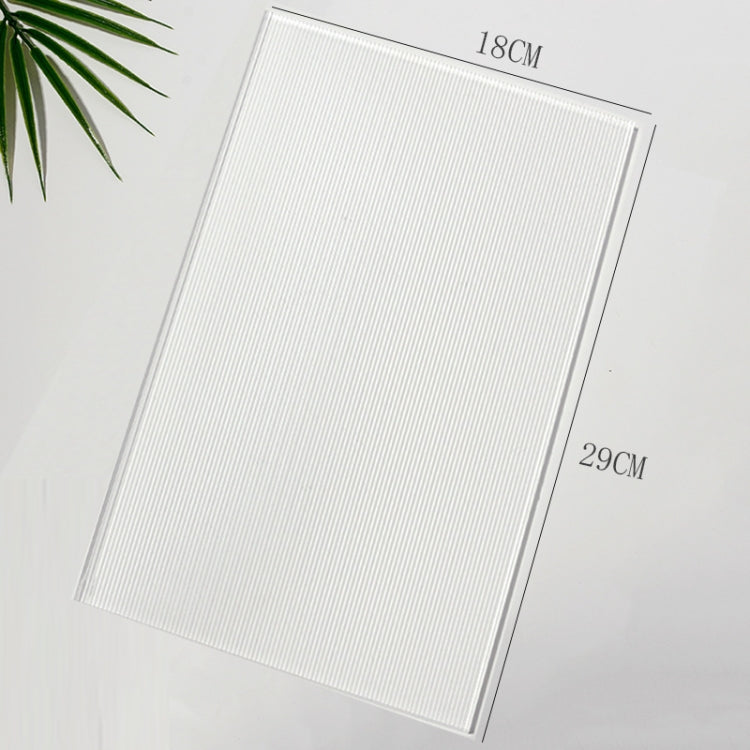 18 x 29cm Acrylic Texture Background Board Photo Props Background Decorative Geometric Ornaments(Pinstripe) - free shipping - PMC TechLife - Order now!