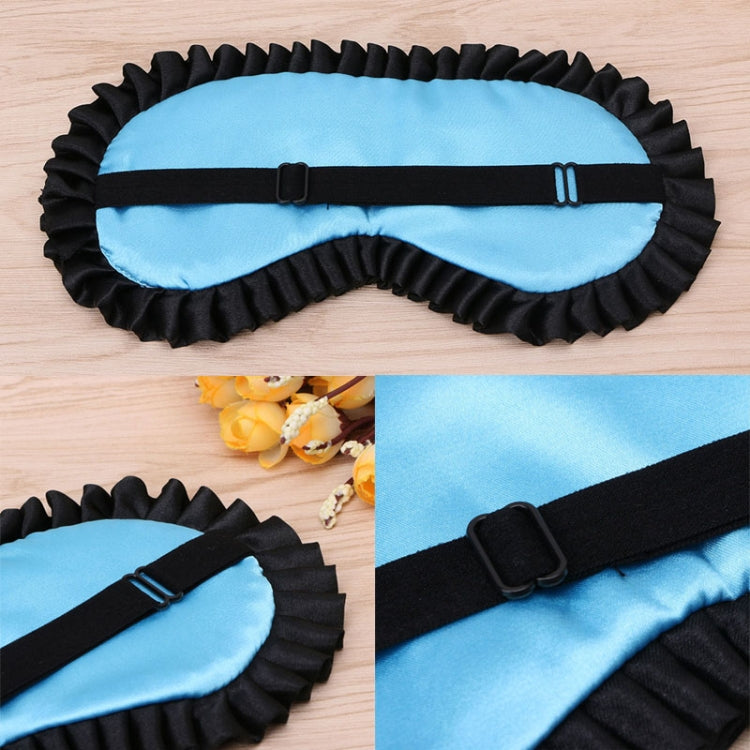 Comfortable Imitation Silk Satin Personalized Travel Sleep Mask Eye Cover(Pink) - free shipping - PMC TechLife - Order now!