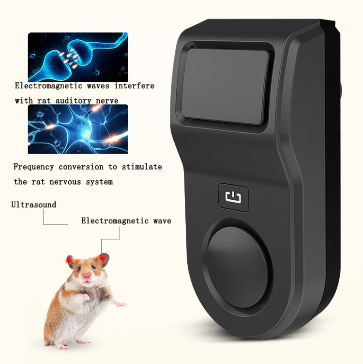 BG-303 Smart Frequency Conversion Household Ultrasonic Insect / Mosquito / MouseRepellent, Product specifications: AU Plug 220V(Black) - free shipping - PMC TechLife - Order now!