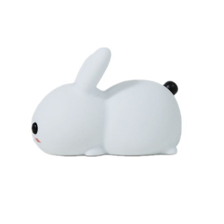 Silicone Rabbit LED Night Light USB Charging Dual-Tone Light Pat Light - Night Lights by PMc TechLife | Online Shopping South Africa | PMc TechLife | Buy Now Pay Later Mobicred