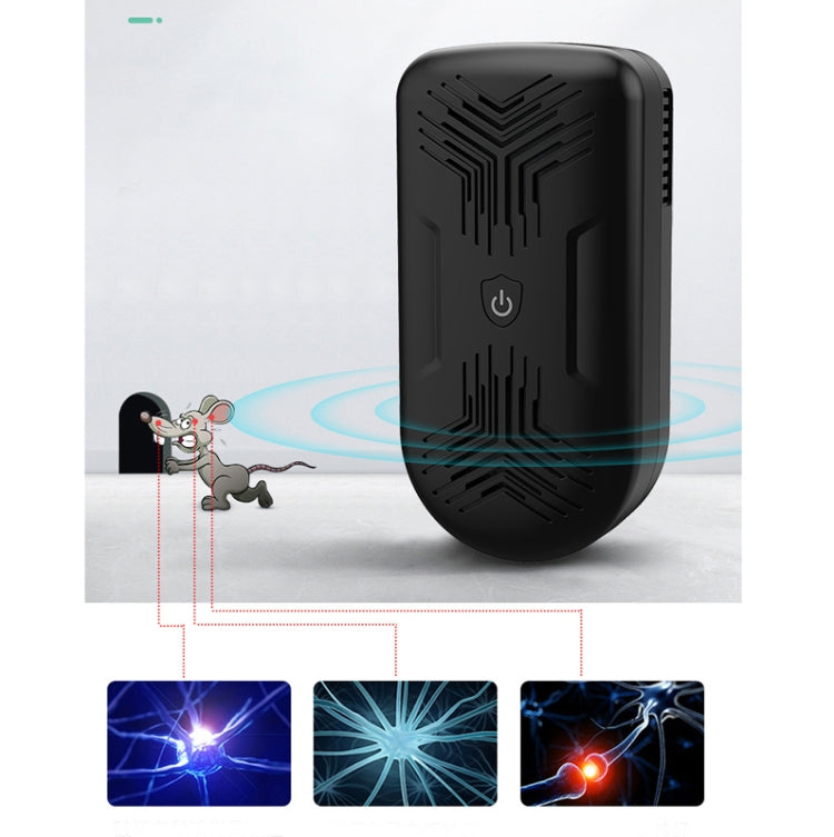 BG309 Ultrasonic Mouse Repeller Mosquito Repeller Electronic Insect Repeller, Product specifications:  UK Plug 220V(Black) - Repellents by PMC TechLife | Online Shopping South Africa | PMC TechLife | Buy Now Pay Later Mobicred