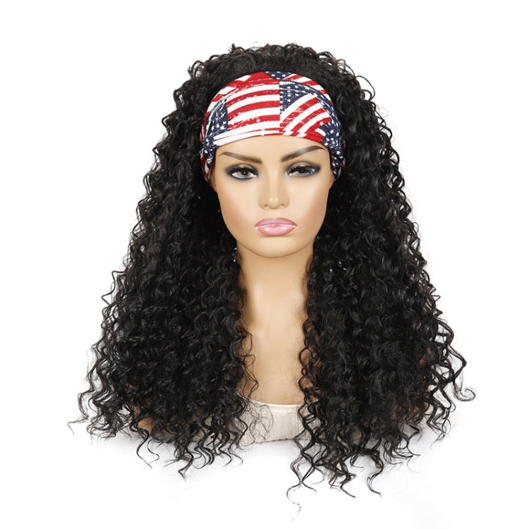 Hairband Wig Headgear Volume Chemical Fiber Wig Headgear, Color Classification: Stars And Stripes Headband 1B#H - free shipping - PMC TechLife - Order now!