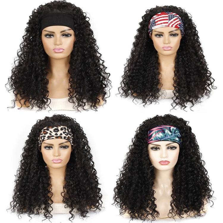 Hairband Wig Headgear Volume Chemical Fiber Wig Headgear, Color Classification: Stars And Stripes Headband 1B#H - free shipping - PMC TechLife - Order now!