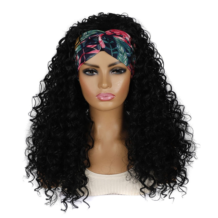 Hairband Wig Headgear Volume Chemical Fiber Wig Headgear, Color Classification: 1B#XC - free shipping - PMC TechLife - Order now!