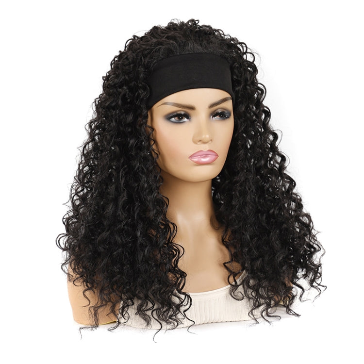 Hairband Wig Headgear Volume Chemical Fiber Wig Headgear, Color Classification: 1B#XC - free shipping - PMC TechLife - Order now!
