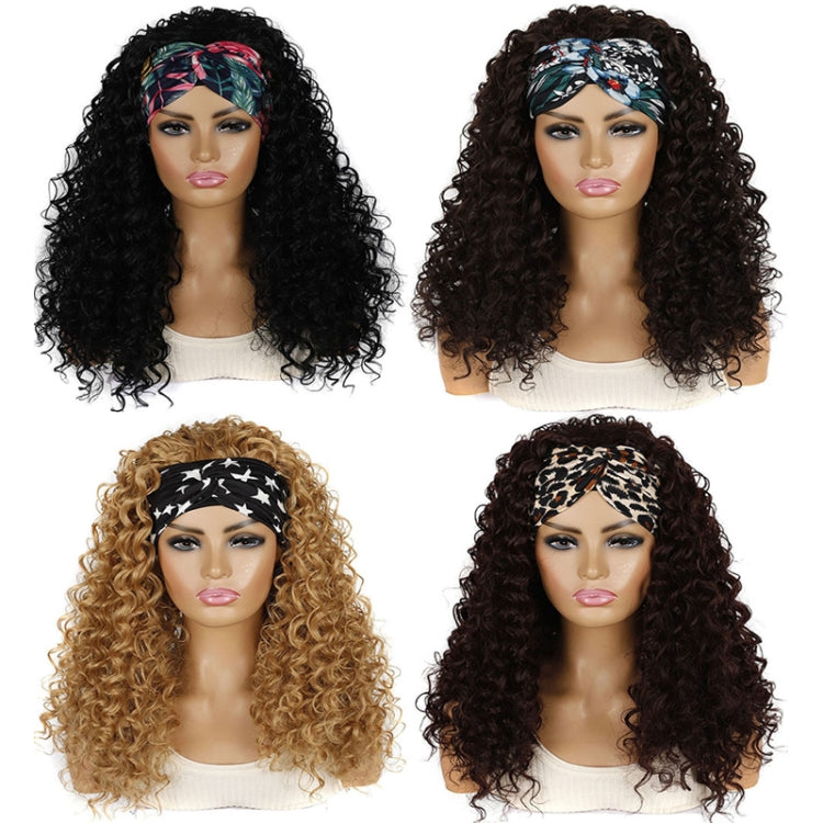 Hairband Wig Headgear Volume Chemical Fiber Wig Headgear, Color Classification: 4#XK - free shipping - PMC TechLife - Order now!