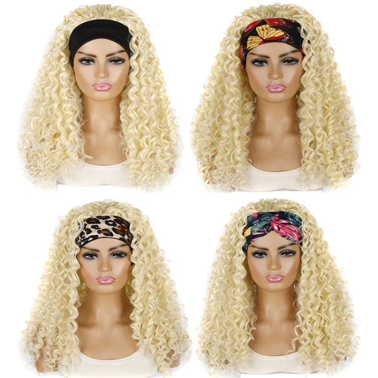 Hairband Wig Headgear Volume Chemical Fiber Wig Headgear, Color Classification: 613#G - free shipping - PMC TechLife - Order now!