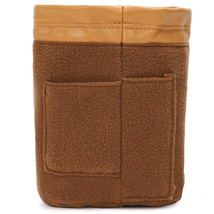 S.C.COTTON Liner Bag Waterproof Digital Protection Portable SLR Lens Bag Micro Single Camera Bag Photography Bag, Colour: Beige M - Lens Bag by PMC TechLife | Online Shopping South Africa | PMC TechLife | Buy Now Pay Later Mobicred