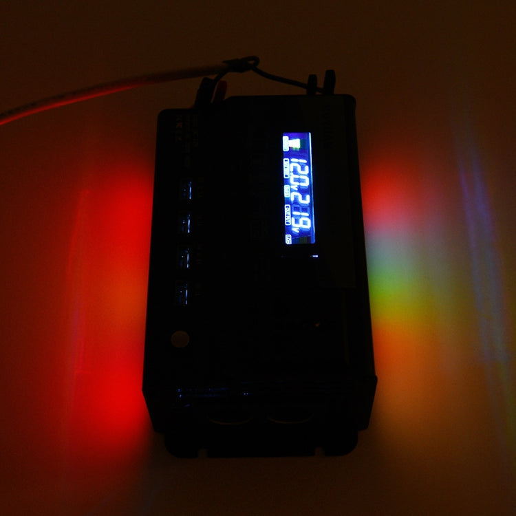 XUYUAN 4000W Car Inverter LED Colorful Atmosphere Light 4 USB Charging Converter, Specification: 24V-220V - Modified Square Wave by PMC TechLife | Online Shopping South Africa | PMC TechLife | Buy Now Pay Later Mobicred