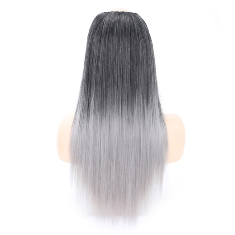 Wig Half Headgear Long Straight Hair U-Shaped Wig Headgear, Colour: 2.US-1BT0906 # - free shipping - PMC TechLife - Order now!